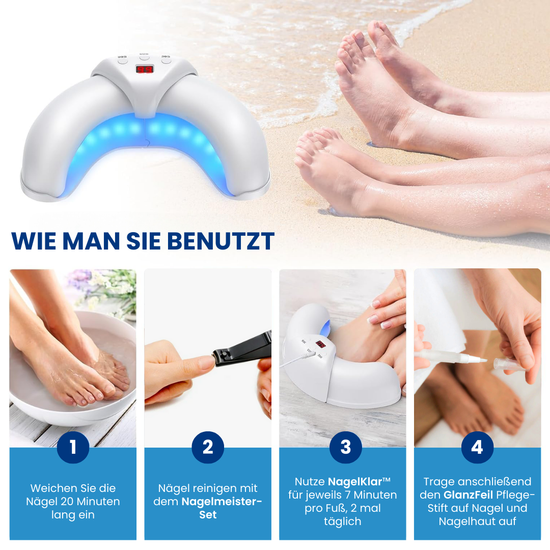 NagelKlar™ -3-in-1 Therapiegerät